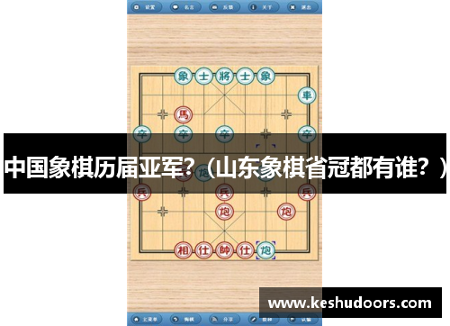 中国象棋历届亚军？(山东象棋省冠都有谁？)